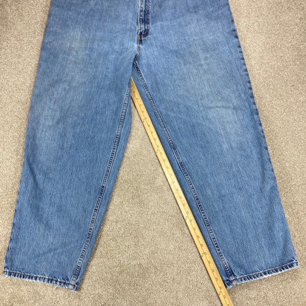 Levis 560 Comfort Fit Tapered Leg Jeans Mens Sz 48x32 Blue Classic Rugged Denim - Picture 9 of 16